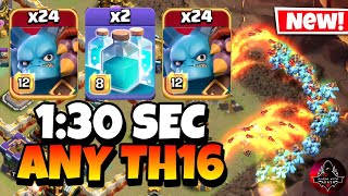 EPIC STRATEGY  TH16 Super Minion Attack Strategy  Th16 Super Minion  Best Th16 Attack Strategy🔥 [upl. by Notaes572]