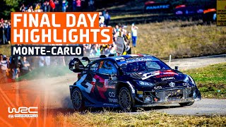 Final Day Highlights  WRC Rallye MonteCarlo 2024 [upl. by Ornstead]