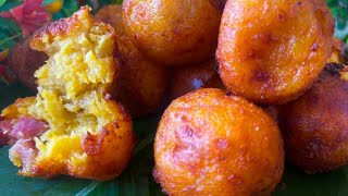 Beignets de banane plantain aux lardons [upl. by Jd]