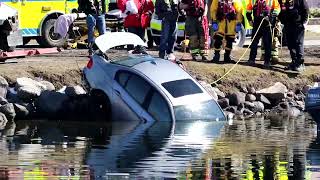 Vehicle Located in Trent Canal Campbellford March 24 2024 [upl. by Ainocal]