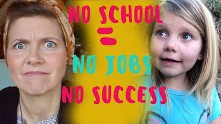 IM LAZY amp NEGLECTFUL  THE TRUTH ABOUT UNSCHOOLING [upl. by Nahguav525]