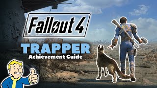 Fallout 4  Trapper Achievement Guide  Xbox One [upl. by Lehcor806]