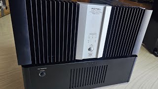 Rotel 5 channel and 2 channel power amplifier [upl. by Enitsua]