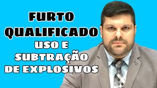 🔴Furto Qualificado  Art 155 do Código Penal Aula 02 [upl. by Ynnob]