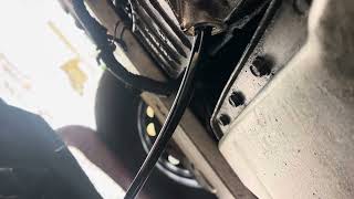 OIL PAN DRAIN ON CHEVY IMPALA [upl. by Edals]