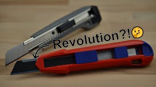 Cuttermesser von KNIPEX  Revolution 🤔  Bestes Cutter  CutiX Universal  Teppichmesser Review [upl. by Ez560]