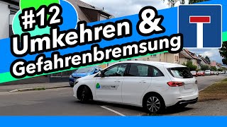 12 Wenden amp Gefahrenbremsung  Fahrschule Punkt [upl. by Lotsyrk224]