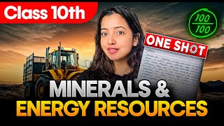 MINERALS amp ENERGY RESOURCES FULL CHAPTER  CLASS 10 GEOGRAPHY  SHUBHAM PATHAK sst socialscience [upl. by Jenn]