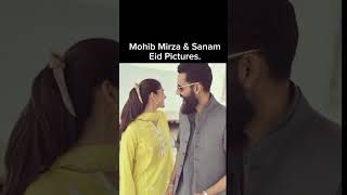 Sanam Saeed amp Mohib Mirza Romantic EidPhotoshoot eidpics youtubeshorts mohibmirza sanamsaeed [upl. by Ayhtin]