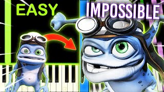 CRAZY FROG AXEL F from TOO EASY to IMPOSSIBLE [upl. by Enyamrahs]