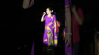 subasana dutta live performance shorts bihu majoni loi jam tumar sehera 💚🌸😍🌹 More updates [upl. by Aliuqa914]