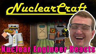 Nuclear Engineer Reacts to NUCLEARCRAFT  I Survived 100 Days as a Nuclear Engineer by TheCaptainsTV [upl. by Colvert]