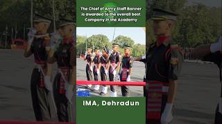 The Chief of Army Staff Banner is awarded to the overall best Company in the Academy [upl. by Emlin]