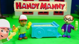 Unboxing the Handy Manny Ice cream Cart Toys [upl. by Eyak]