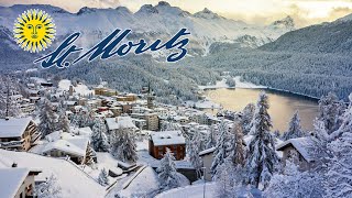 New Years Eve at St Moritz Switzerland AMAZING Walking Tour of LUXURIOUS city 4K Video 31122022 [upl. by Enneirdna]