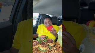 Cheeseburgers and Flamin Hot Cheetos mukbang foodie [upl. by Becky659]