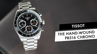 QUICK LOOK A Blast From the Past with the New Tissot PR516 Chronograph Mechanical [upl. by Eslehc]