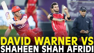 Shaheen Shah Afridi vs David Warner  Dubai Capitals vs Desert Vipers  Match 17  DP World ILT20 [upl. by Adoh]