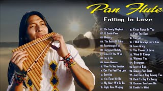 Top 50 Beautiful Pan Flute Instrumental Love Songs 💖 Best Relaxing Instrumental Music [upl. by Milicent]