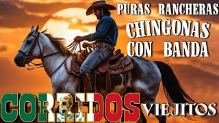 Corridos Viejitos Puras Rancheras Chingonas Con Banda  Mix Para Pistear [upl. by Iniffit]