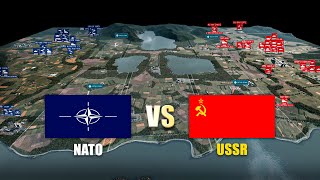 15000 NATO ARMY vs 15000 USSR ARMY  WARNO [upl. by Liborio415]