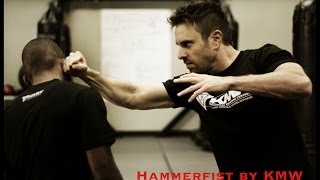 Hammerfist  Krav Maga Technique How to Fight w Hammerfist to the side  Self Defense [upl. by Ahsaelat]