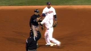 Asdrubal Cabreras headsup unassisted triple play [upl. by Bibi]