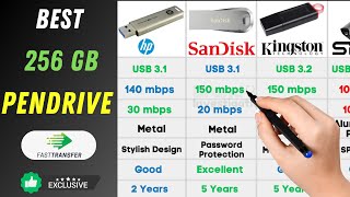 Best Pendrives 2023  256 GB  Best USB Flash drives for windows amp mac [upl. by Delano637]