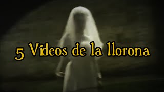 5 Encuentros con La LLORONA Captados en VIDEO [upl. by Aneetsirhc]