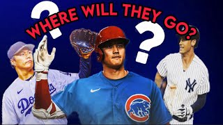 Predicting Where This Years MLB Free Agents Will Land This Offseason [upl. by Furie]