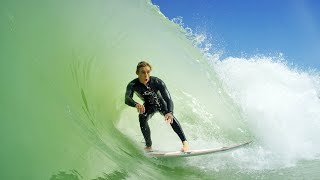 Riding Waves at Surf Lakes  Surfing Longboarding and Bodyboarding [upl. by Travis917]