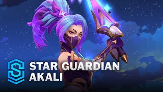 Star Guardian Akali Wild Rift Skin Spotlight [upl. by Abas552]