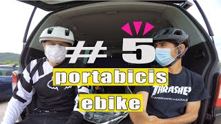 Ebike en el coche 🚗 PORTABICIS [upl. by Nabatse]