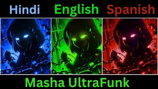 Masha UltraFunk in Different Language  Masha UltraFunk From Different Countries [upl. by Ahseei465]