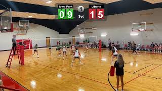 81624–Shallowater Tournament Pool Play—Liberty vs Iowa Park [upl. by Elacsap]