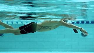 Florent Manaudou  Exercice  Godille avec plaquette et Pullbuoy [upl. by Andre]