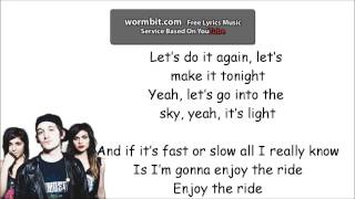 Krewella  Enjoy The Ride OFFICIAL LYRICS [upl. by Helaine378]