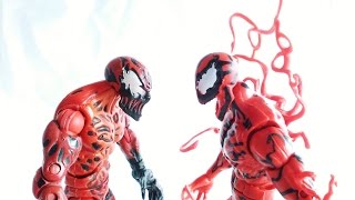 Recenzja  Heroes amp Villains Carnage vs Marvel Legends Infinite Series Spawn of Symbiots Carnage [upl. by Raab743]