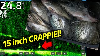 WINTER OPENWATER CRAPPIE FISHING [upl. by Auhso]