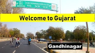 Ahmedabad to Gandhinagar  No1 Best City of Gujarat [upl. by Prudi]