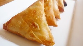 Episode 36  Ramadan Series Chicken Samosas  Samoussas Poulet [upl. by Culliton]