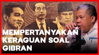 Fahri Hamzah Pertanyakan Keraguan Soal Gibran Dampingi Prabowo [upl. by Ahsikrats]