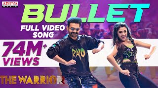 Bullet Full Video Song  The Warriorr  Telugu  Ram Pothineni Krithi Shetty  Simbu  DSP [upl. by Flanagan]