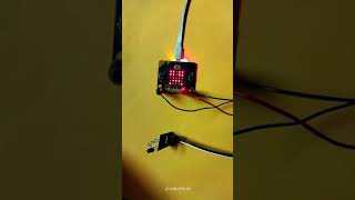 IR sensor amp Microbit V2  Best project for beginners using BBC Microbit V2 shorts  By Robotixio [upl. by Hook761]