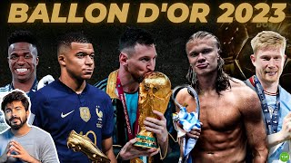 Messi or Haaland Who Will Win The Ballon dOr 2023 [upl. by Harlene]