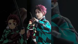 Demon slayer Boys Cosplay trending demonslayer anime 4k [upl. by Amiaj]