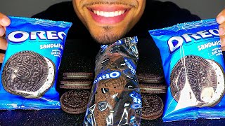 ASMR OREO ICE CREAM PARTY MUKBANG OREO CONES EATING MOUTH SOUNDS CANDY COOKIES [upl. by Heinrich872]