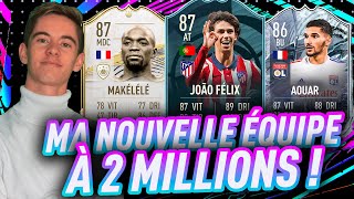 Ma nouvelle équipe à 2 MILLIONS compétitive pour FUT Champions   Squad Builder Fifa 21 [upl. by Ahsekad461]