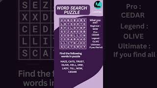 Ultimate Word Search Puzzle Challenge Can You Find All the Words [upl. by Burr]