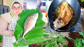 TREVALLY FISH FRY COOKING WITH SPESIAL SAUCE RECIPE [upl. by Nevaeh]